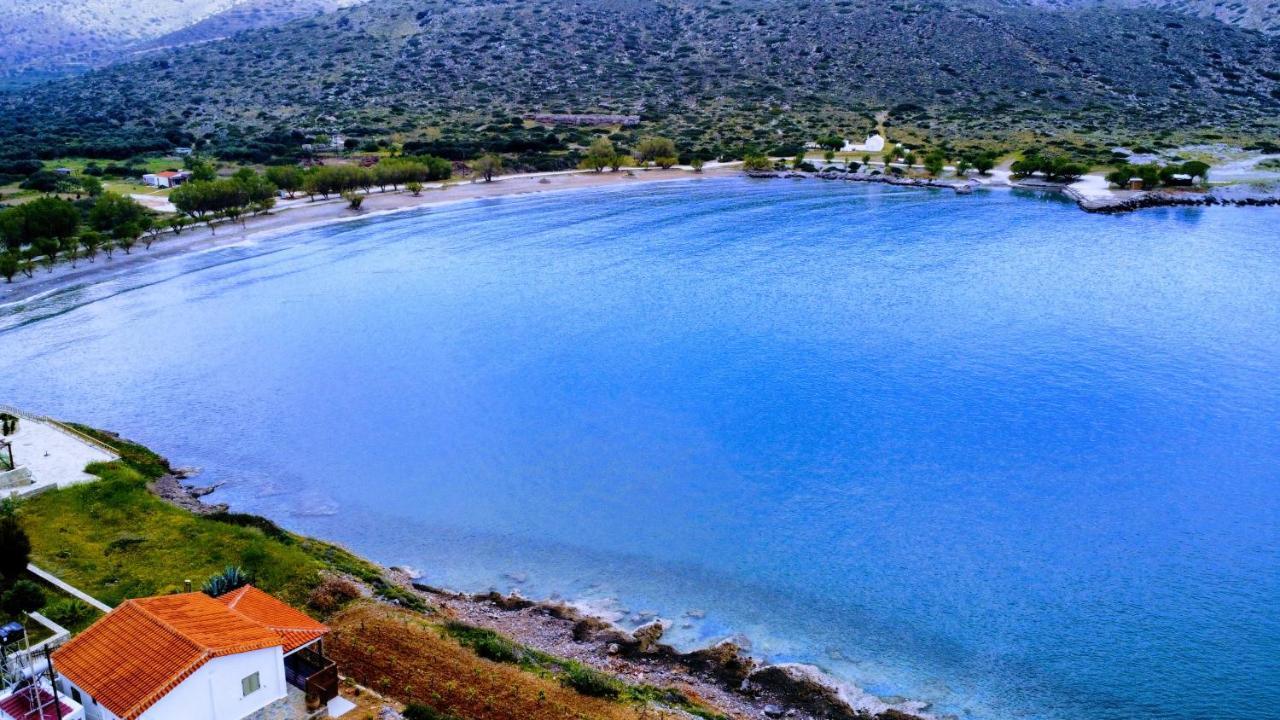 Tholos Alexandra'S Beachfront House Kavoúsion Exterior foto