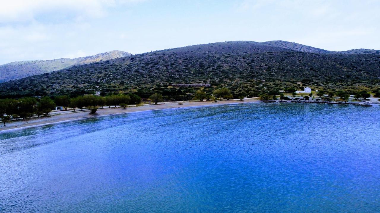 Tholos Alexandra'S Beachfront House Kavoúsion Exterior foto