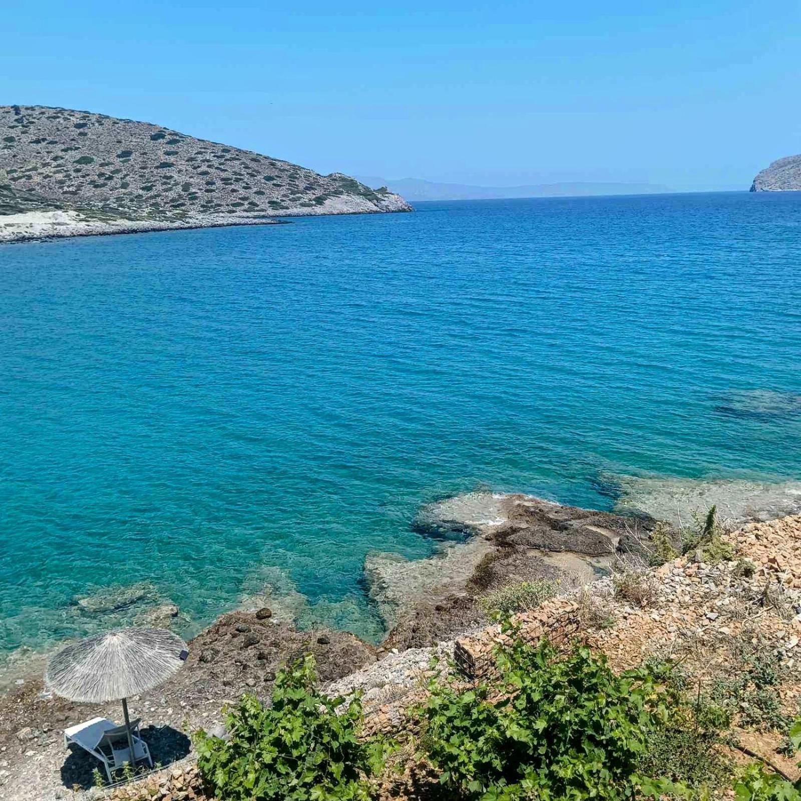 Tholos Alexandra'S Beachfront House Kavoúsion Exterior foto