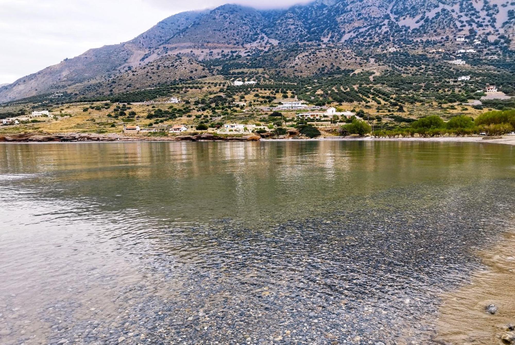 Tholos Alexandra'S Beachfront House Kavoúsion Exterior foto