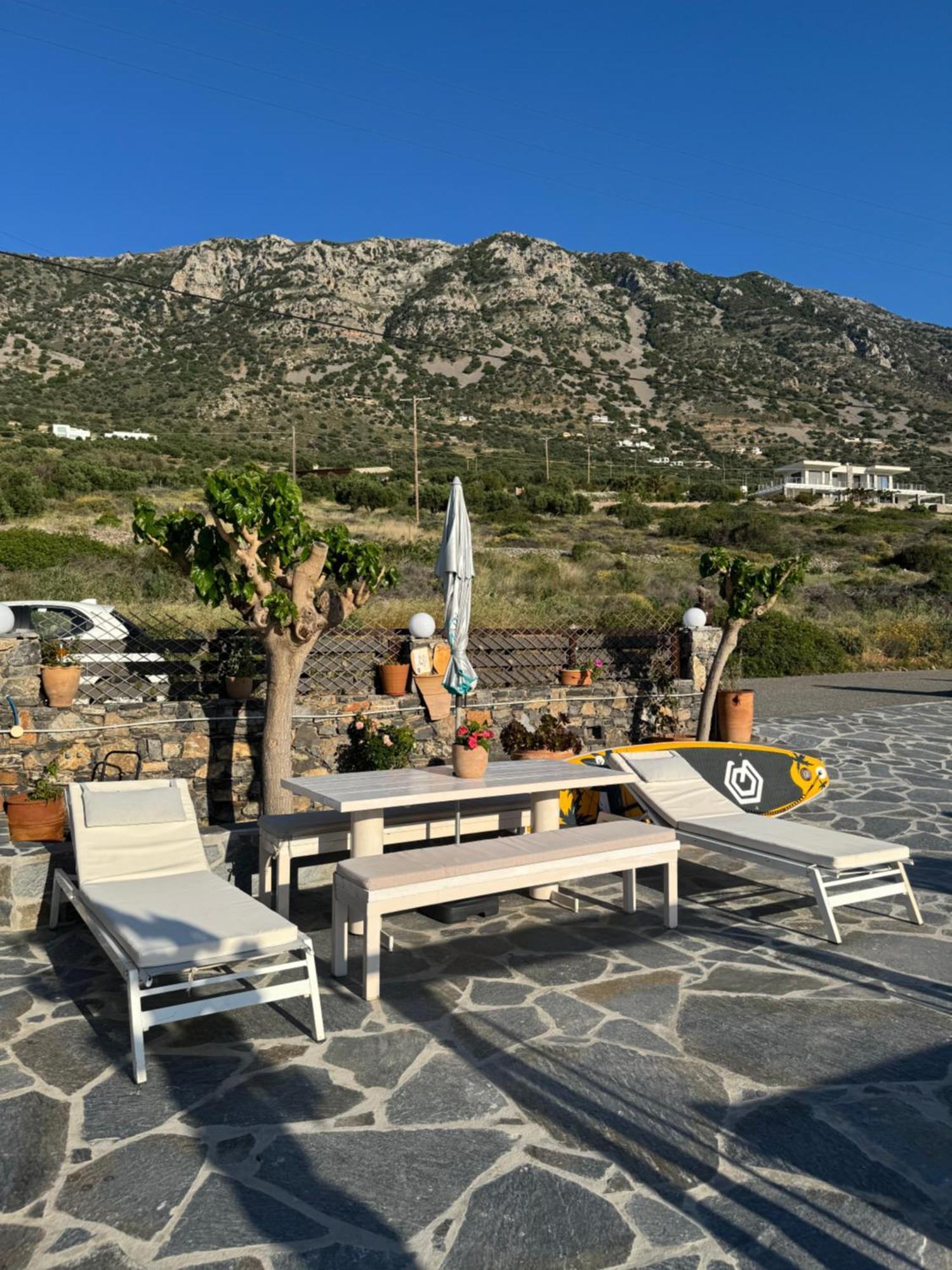 Tholos Alexandra'S Beachfront House Kavoúsion Exterior foto